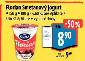 Jogurt smetanový Florian Olma