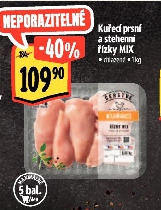 Kuřecí řízky mix Albert