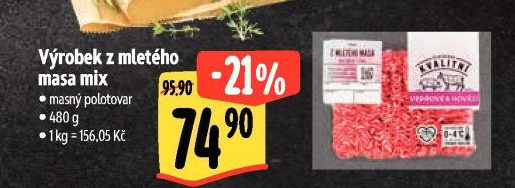 Mleté maso mix Albert