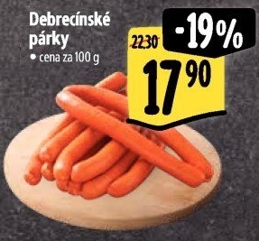 Párky debrecínské
