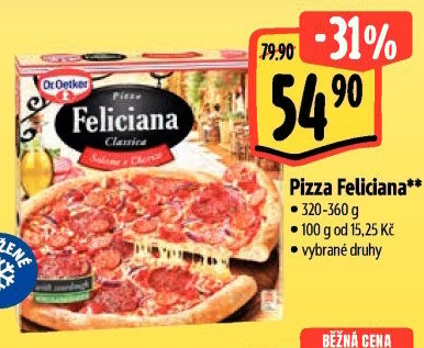 Pizza mražená FelicianaDr. Oetker