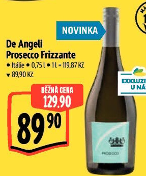 Prosecco Frizzante De Angeli