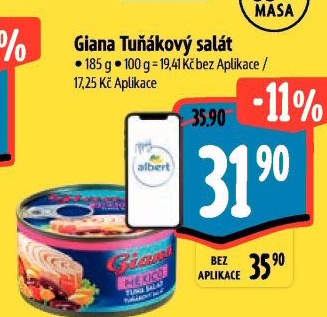 Salát s tuňákem Giana