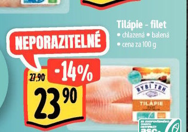 Tilápie nilská filety Albert