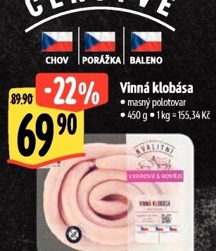 Vinná klobása Albert