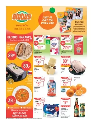 akční leták Globus 29.1.2025-4.2.2025