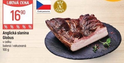 Anglická slanina Globus