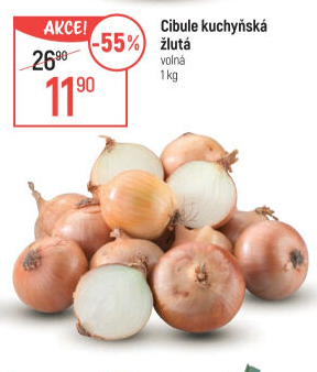 Cibule kuchyňská žlutá