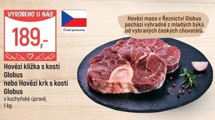 Hovězí kližka s kostí Globus
