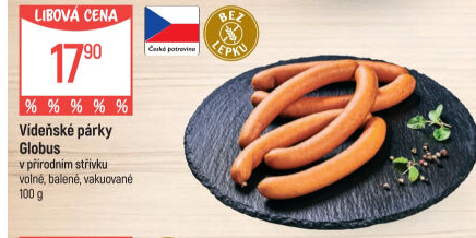 Párky vídeňské Globus