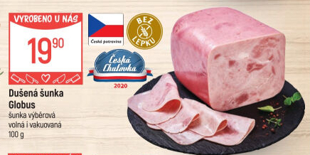 Šunka dušená výběrová Globus