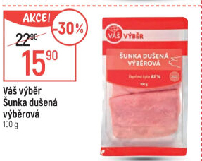 Šunka výběrová dušená Váš Výběr