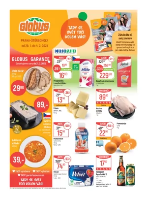 akční leták Globus 29.1.2025-4.2.2025