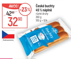 Buchty české s náplní Odkolek