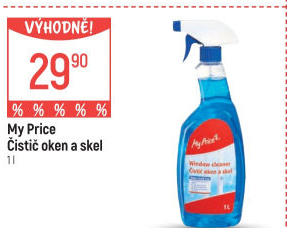 Čistič oken My Price