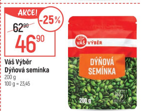 Dýňová semínka Váš Výběr