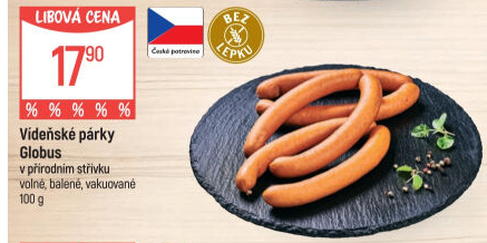 Párky vídeňské Globus
