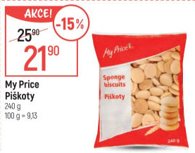 Piškoty My Price