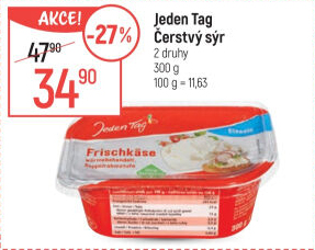 Sýr čerstvý Jeden Tag