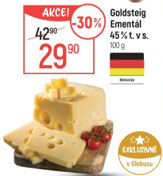 Sýr Ementál 45 % Goldsteig