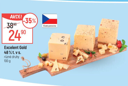 Sýr Excelent Gold 48%
