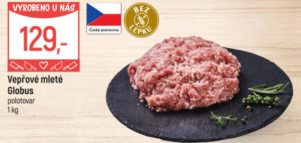 Vepřové mleté maso Globus