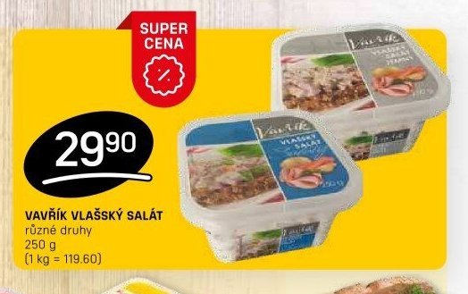 VAVŘÍK VLAŠSKÝ SALÁT