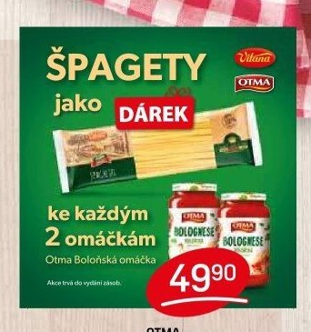 OTMA HOTOVÉ OMÁČKY