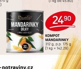 KOMPOT MANDARINKY
