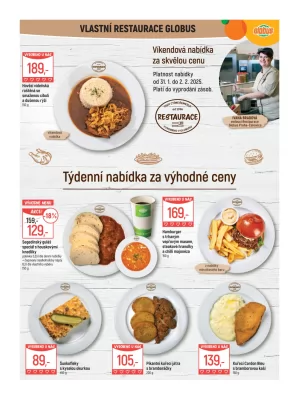 akční leták Globus 29.1.2025-4.2.2025