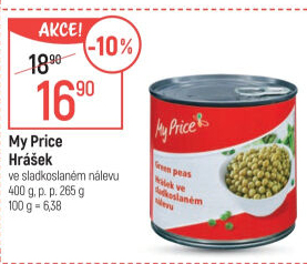 Hrášek My Price