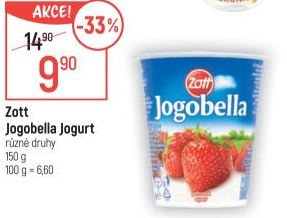 Jogurt Jogobella Zott