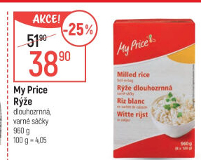 Rýže dlouhozrnná My Price