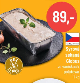 Sekaná syrová Globus