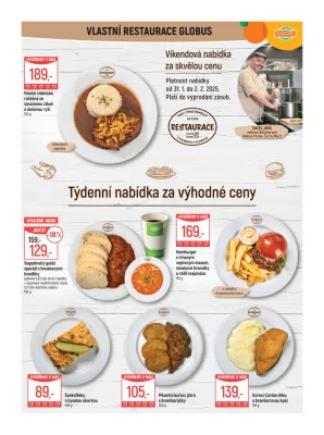 akční leták Globus 29.1.2025-4.2.2025