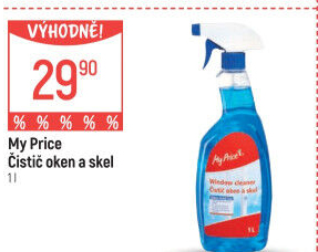 Čistič oken My Price