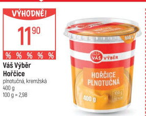 Hořčice kremžská Váš Výběr