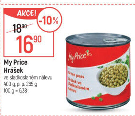 Hrášek My Price