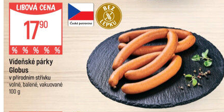 Párky vídeňské Globus