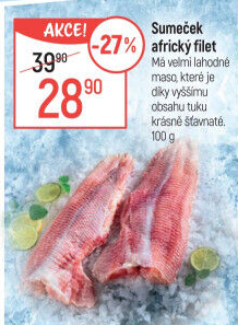Sumeček africký filety