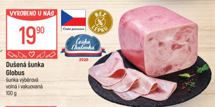 Šunka dušená výběrová Globus