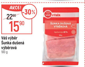 Šunka výběrová dušená Váš Výběr