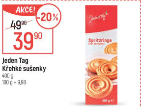 Sušenky křehké Jeden Tag