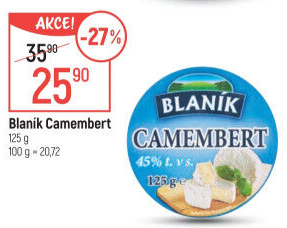 Sýr Camembert Blaník