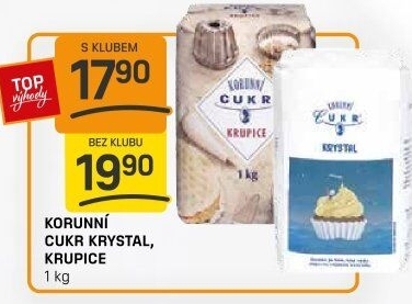 Cukr krupice Korunní