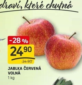 Jablka červená