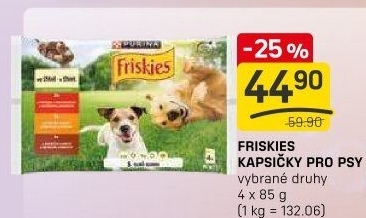Kapsičky pro psy Friskies