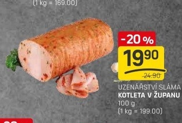 Kotleta v županu Sláma