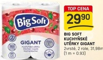 Kuchyňské utěrky 2vrstvé Gigant Big Soft