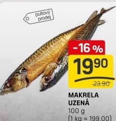 Makrela uzená